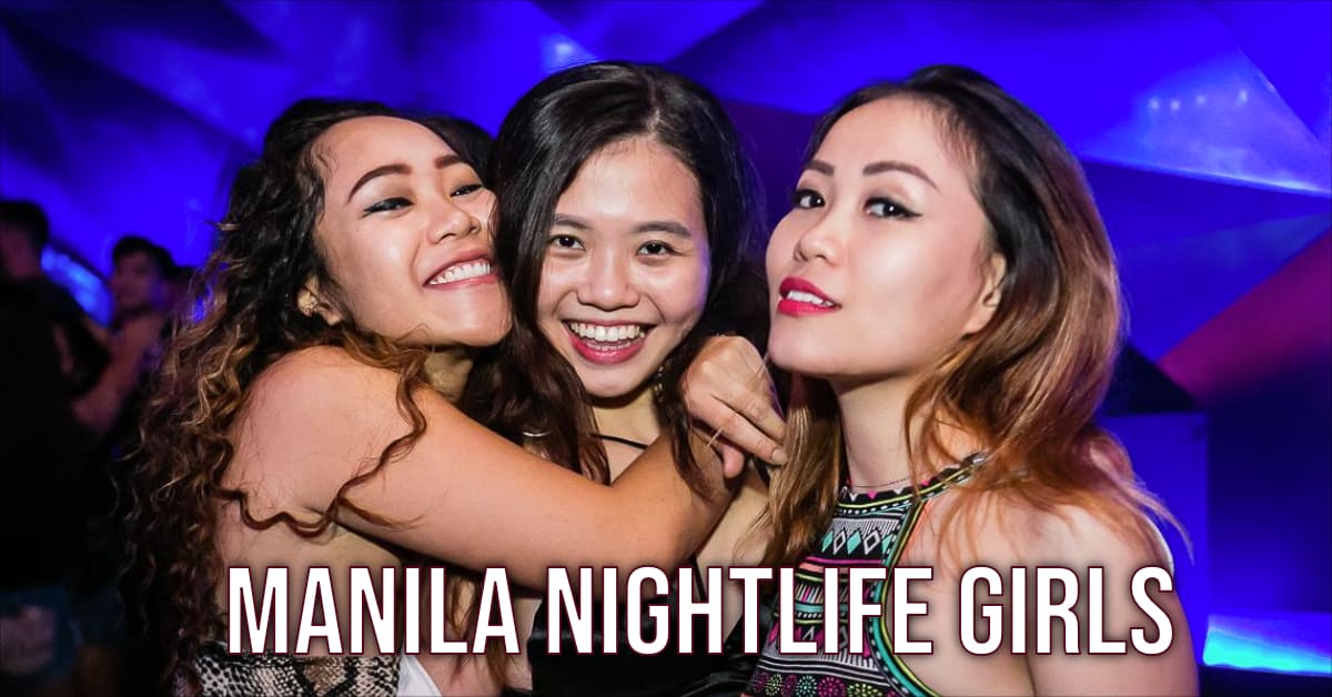 Clubbing girls in Manila
