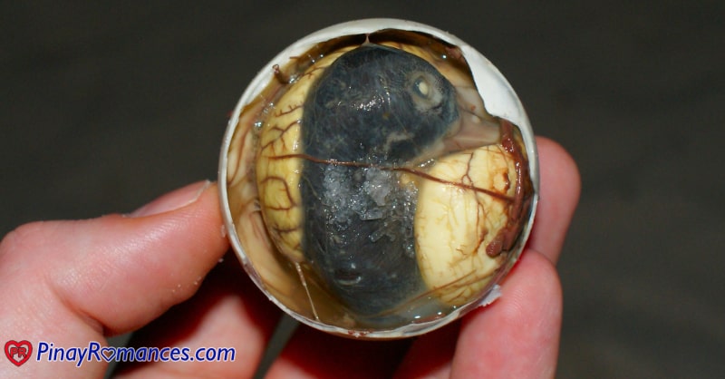 Filipino Balut in the Shell