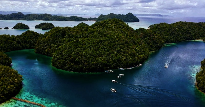Small and stunning Siargao Island